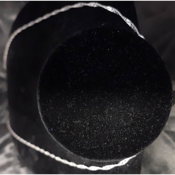 Sterling Silver 925 Plated 22 Inch Water Wave Chain Necklace New Thin 1/16th" - Picture 2 of 5